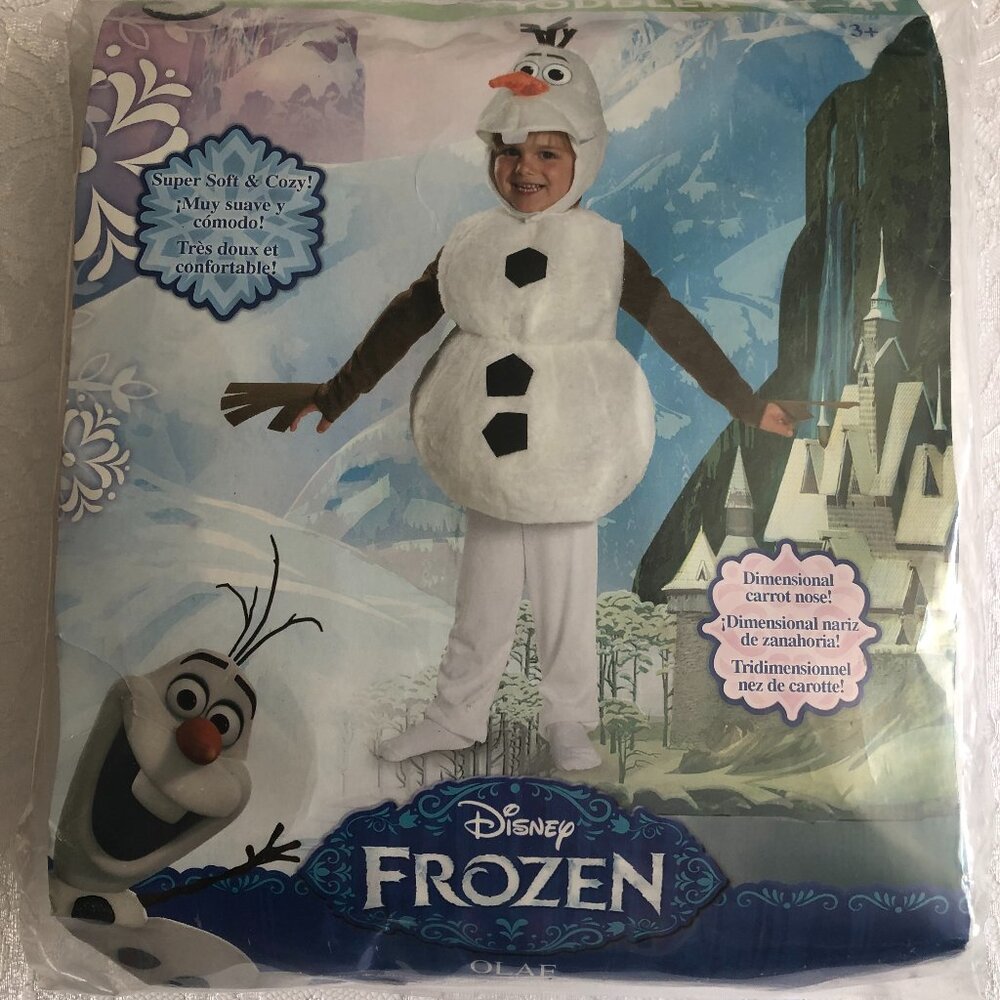 Disguise Disney Frozen Olaf Costume  Toddler 3T-4T